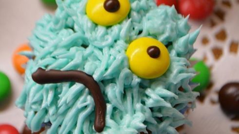 тыквенные кексы монстрики