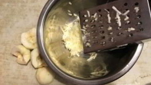 яблочный кекс с шоколадом