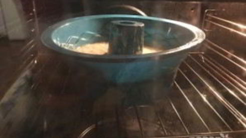 яблочный кекс с шоколадом