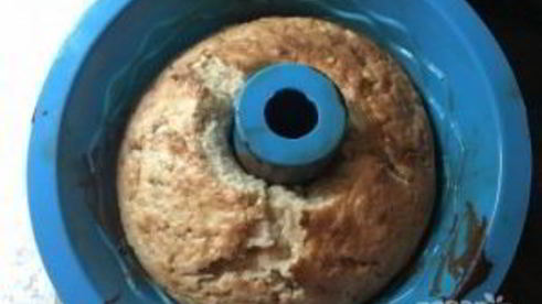 яблочный кекс с шоколадом