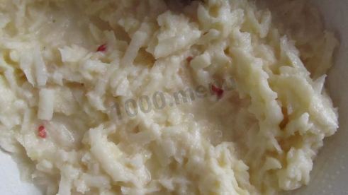 яблочные кексы-пудинги без муки