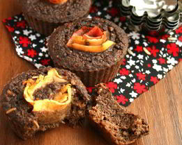 Яблочные кексы