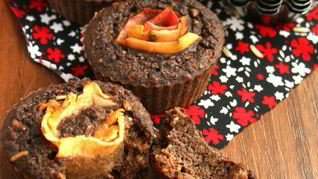 Яблочные кексы