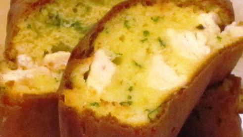 закусочный кекс с курицей