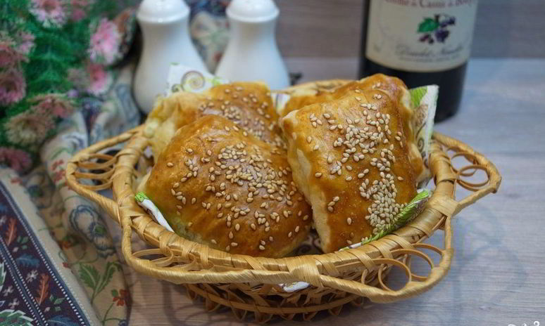 Рецепт хачапури из бездрожжевого слоеного теста