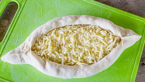 хачапури по-аджарски