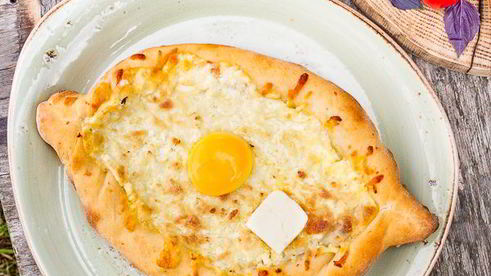 хачапури по-аджарски