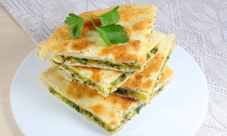 Рецепт хачапури с зеленью