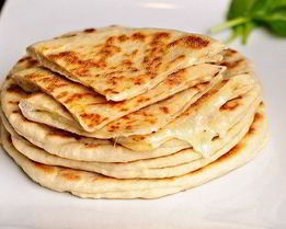 Мгновенный хачапури на сковороде