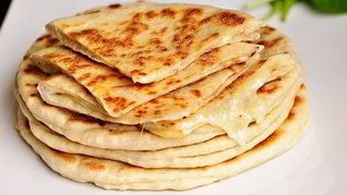 Мгновенный хачапури на сковороде