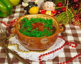 Американский мясной хлеб в горшочке