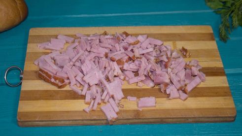 батон с начинкой