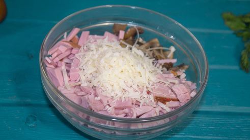 батон с начинкой