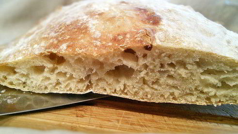 белый хлеб чиабатта