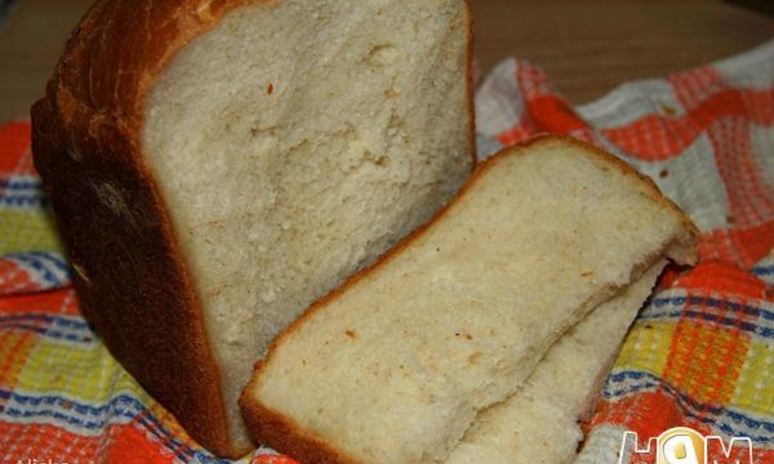 Рецепт белого хлеба на сыворотке с яблочным пюре