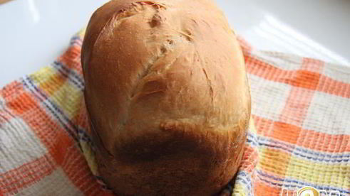 белый хлеб на сыворотке с яблочным пюре