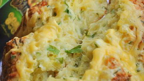 большой сырный скон