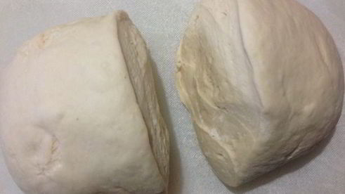 чесночный багет с зеленью