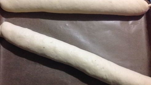 чесночный багет с зеленью