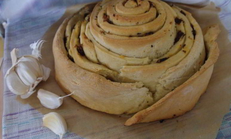 Рецепт чесночного хлеба