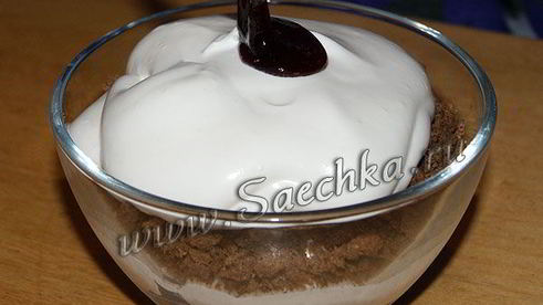 десерт из черного хлеба амброзия