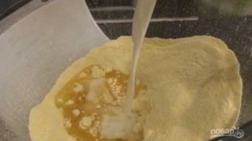 домашний хлеб с кукурузной мукой