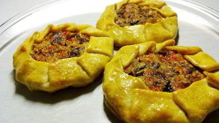 Галеты с грибной икрой