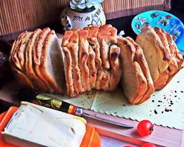 Итальянский хлеб Гармошка