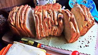 Итальянский хлеб Гармошка