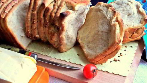 итальянский хлеб гармошка