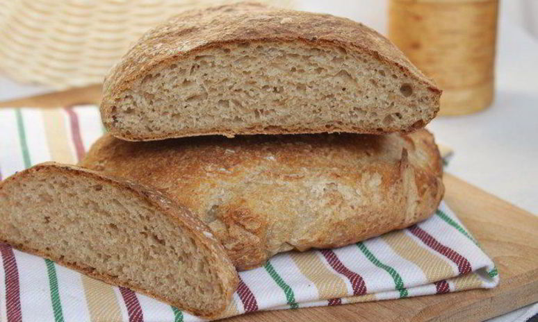 Рецепт хлеба на твороге с мукой