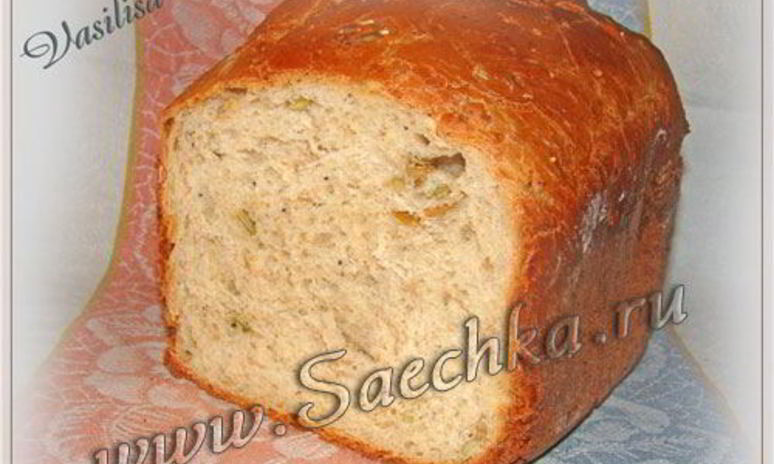 Рецепт хлеба с 4-мя злаками и семенами тыквы