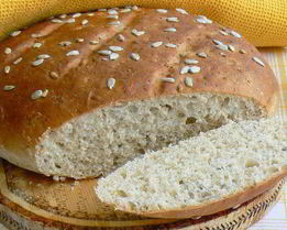 Хлеб с мультизлаковыми хлопьями, отрубями и семечками