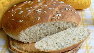 Хлеб с мультизлаковыми хлопьями, отрубями и семечками