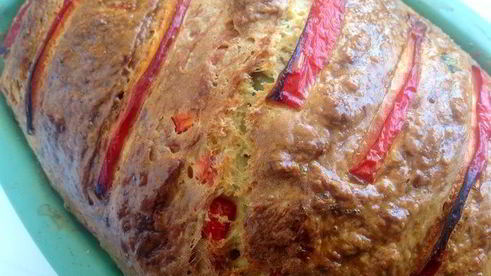 хлеб с оливками и пармезаном мотивы италии