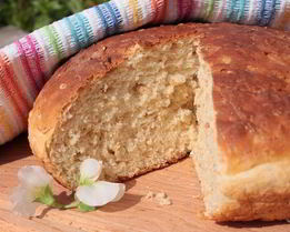 Хлеб с овсяными хлопьями