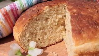 Хлеб с овсяными хлопьями