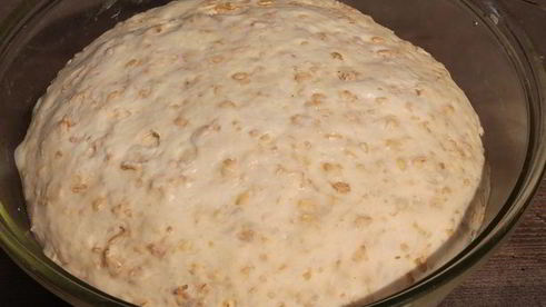 хлеб с овсяными хлопьями