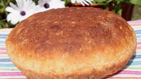 хлеб с овсяными хлопьями