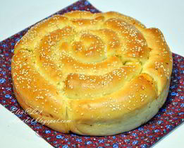 Хлеб с пармезаном и итальянскими травами