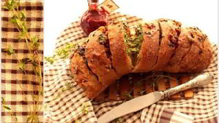 Хлеб с пикантной начинкой