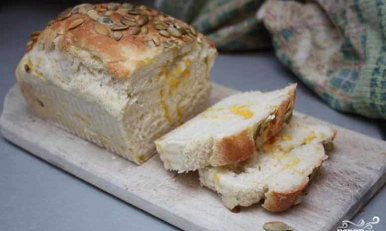 Рецепт хлеба с тыквой