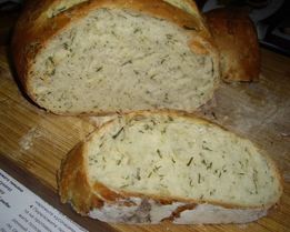 Хлеб с укропом