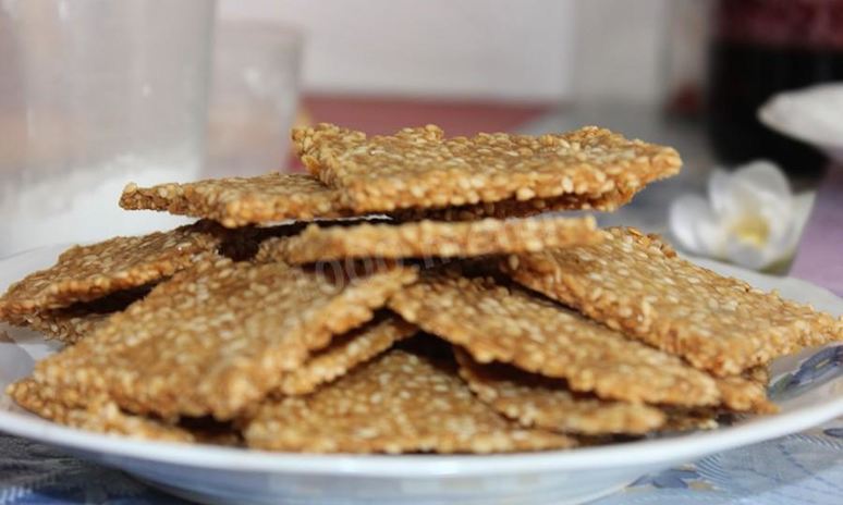 Рецепт кукурузных хлебцев с семенами льна
