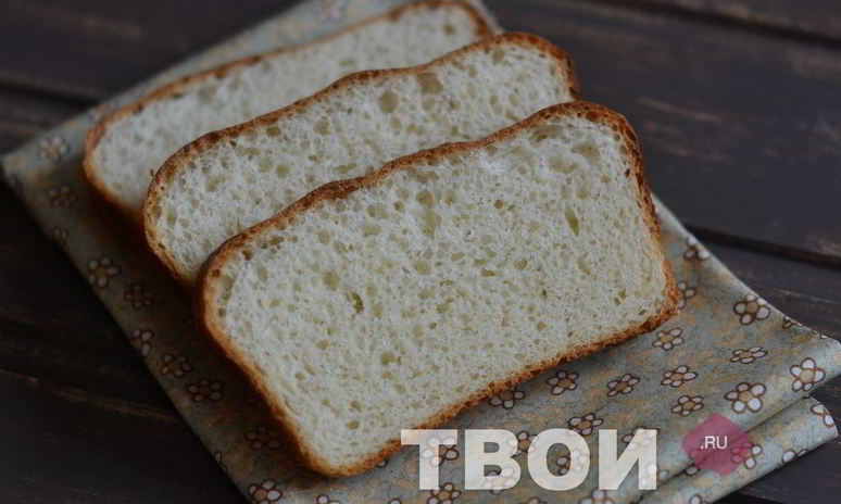 Рецепт молочного хлеба