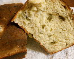 Пивной хлеб с каперсами