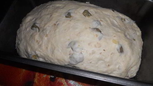 пивной хлеб с каперсами