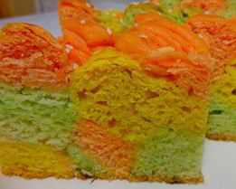 Пряный хлеб Кубик Рубика