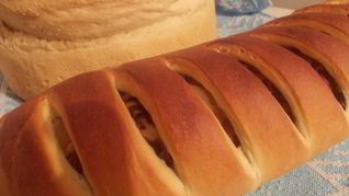 Рулет-батон с капустой