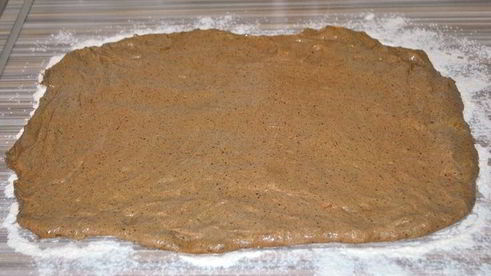 ржаной батон с луком